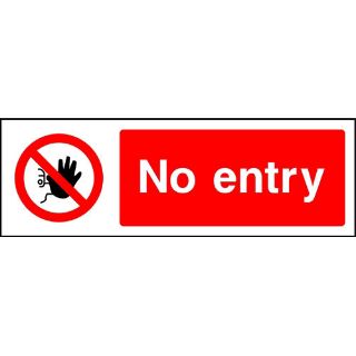 Picture of "No Entry" Sign 
