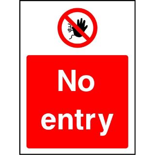 Picture of "No Entry" Sign 