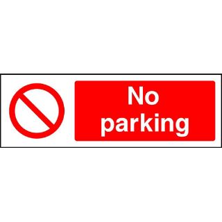 Picture of "No Parking" Sign 