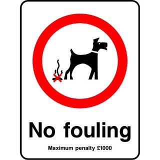 Picture of "No Fouling, Maximum Penalty 