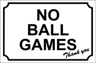 Picture of NO BALL GAMES