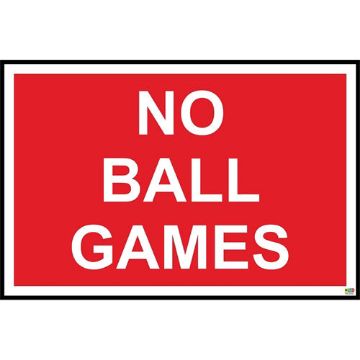 KPCM | No Ball Games Signs