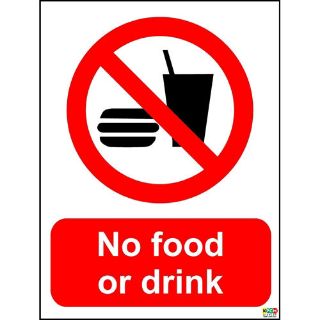 Picture of No Food Or Drink Sign