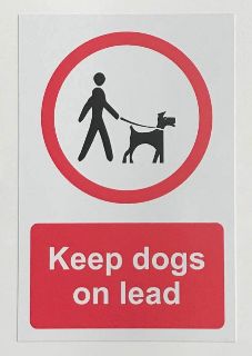 Picture of Keep dogs on lead 