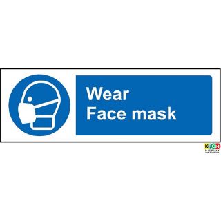 Picture of Wear Face Mask Safety Sign