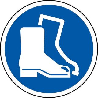 Picture of  International Shoe Protection Required Symbol