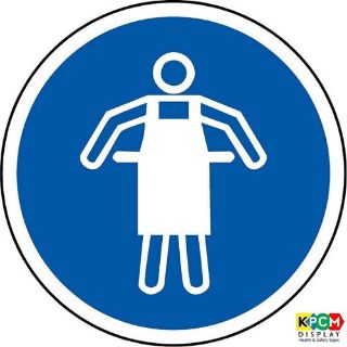 Picture of  International Use Protective Apron Symbol