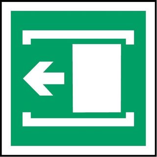 Picture of  International Door Slides Left To Open Symbol