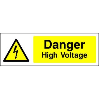 Picture of " Danger High Voltage" Sign 
