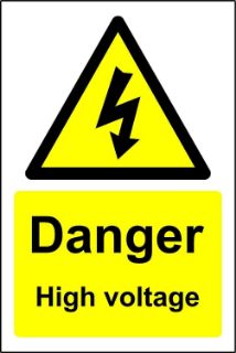 Picture of Danger high voltage 