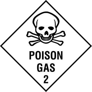 Picture of "Poison Gas 2" Sign