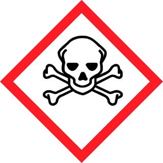 Picture of "Poison Picture Symbol" Sign