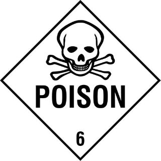 Picture of "Poison 6" Sign