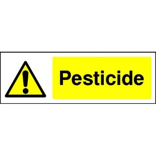 Picture of "Pesticide" Sign 