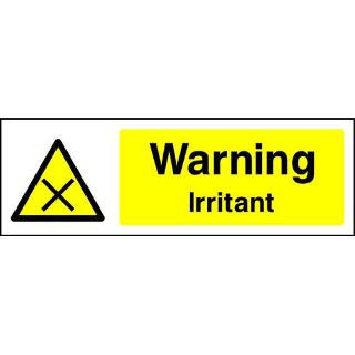 Picture of "Warning Irritant" Sign 