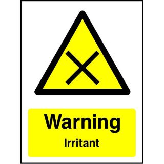 Picture of "Warning Harmful" Sign 