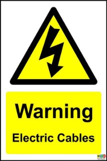 Picture of Warning Electric Cables