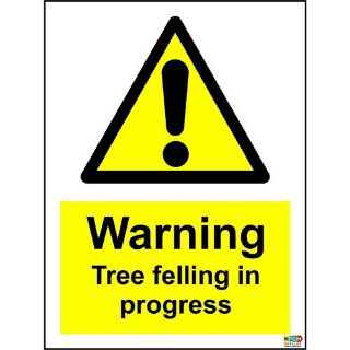 Picture of Warning Tree Felling In Progress Sign