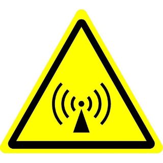 Picture of Warning Non-Ionizing Radiation Symbol