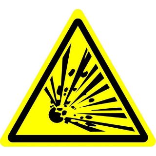 Picture of Warning Explosive Material Symbol