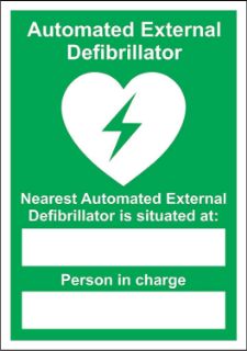 Picture of Automated External Defibrillator Nearest location