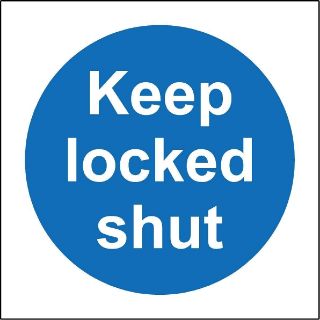 Picture of Keep locked shut door 