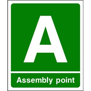 Picture of "A-Assembly Point" Sign