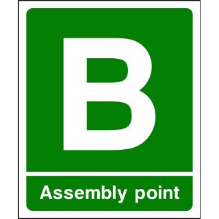 Picture of "B-Assembly Point" Sign