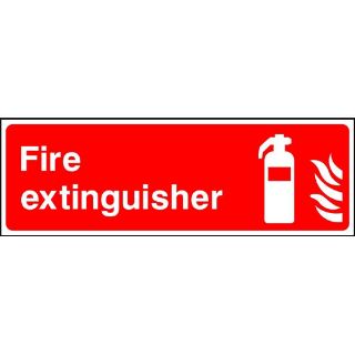 Picture of "Fire Extinguisher" Sign