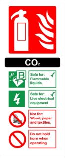 Picture of Fire Extinguisher  - CO2 (Carbon Dioxide)