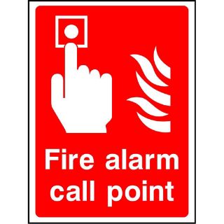 Picture of "Fire Alarm Call Point" Sign