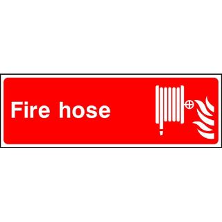 Picture of "Fire Hose" Sign
