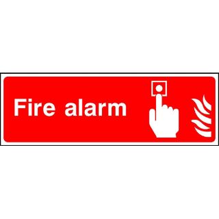 Picture of "Fire Alarm" Sign