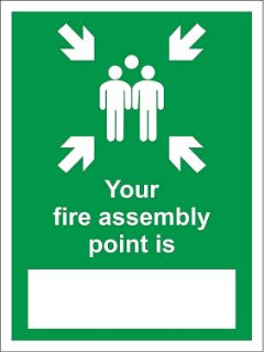 Picture of Your Fire Assembly point is emergency evacuation 