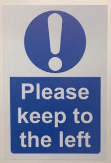 Picture of Please keep to the left 