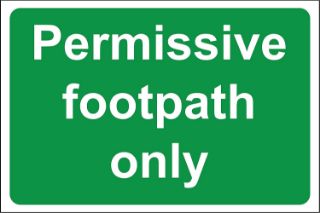 Picture of Permissive footpath only