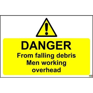 Picture of Danger From Falling Debris Sign