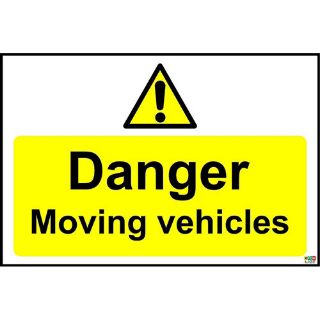 Picture of Danger Moving Vehicles Sign
