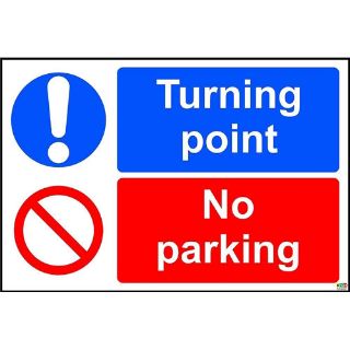 Picture of Turning Point No Parking Sign