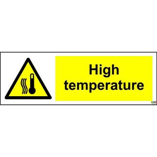 Picture of Warning Signs High Temperature Safety Sign