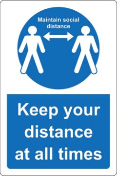 KPCM | Social Distancing Signs