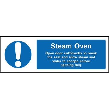 KPCM | Steam Oven Safety Signs