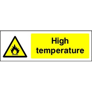 Picture of "High Temperature" Sign 