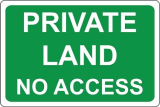 Picture of Private land no access