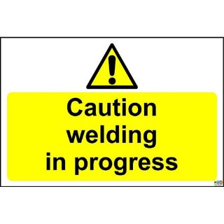 Picture of Warning Caution Welding In Progress Safety Sign 