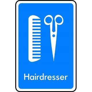Picture of "Hairdresser" Sign 