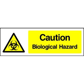 Picture of "Caution Biological Hazard" Sign 