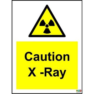 Picture of Caution X-Ray - Safety Sign 