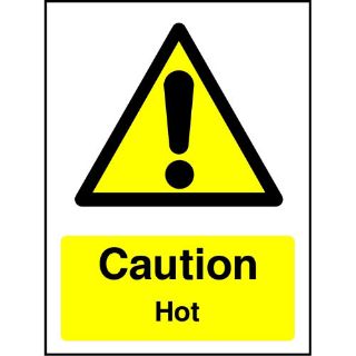 Picture of "Caution Hot " Sign 