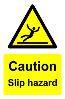 Picture of Caution slip hazard 